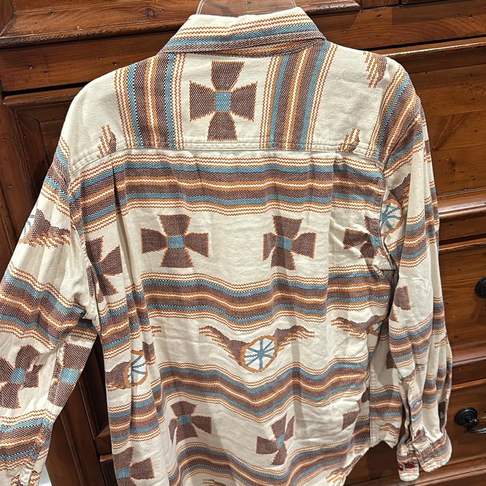 Loser Machine Patterned Button-Up Shirt - Picture 3 of 3